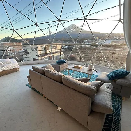 Glamping Dome Yoshimura Fujikawaguchiko Extérieur photo