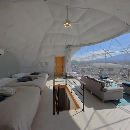 Glamping Dome Yoshimura Fujikawaguchiko Extérieur photo
