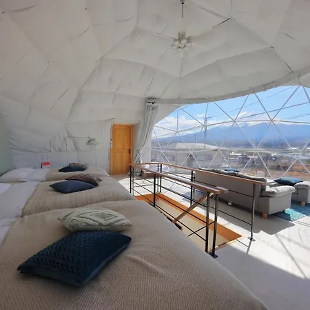 Glamping Dome Yoshimura Fujikawaguchiko Extérieur photo